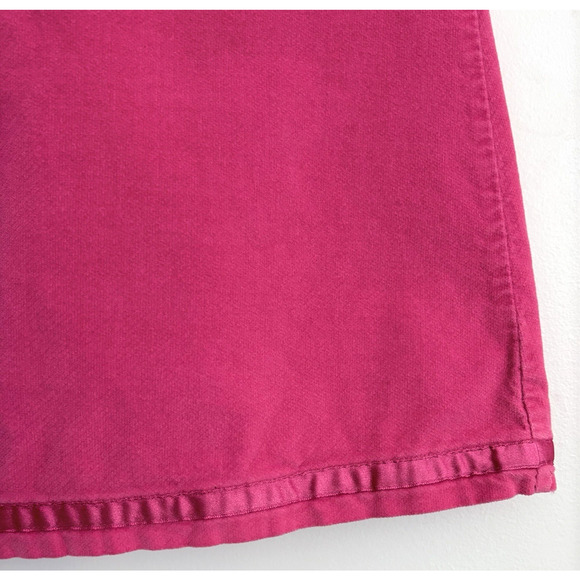 Vintage LL BEAN Girls Size 10 Cotton Fuchsia Pink Sleeveless Jumper Dress Preppy - Picture 3 of 13